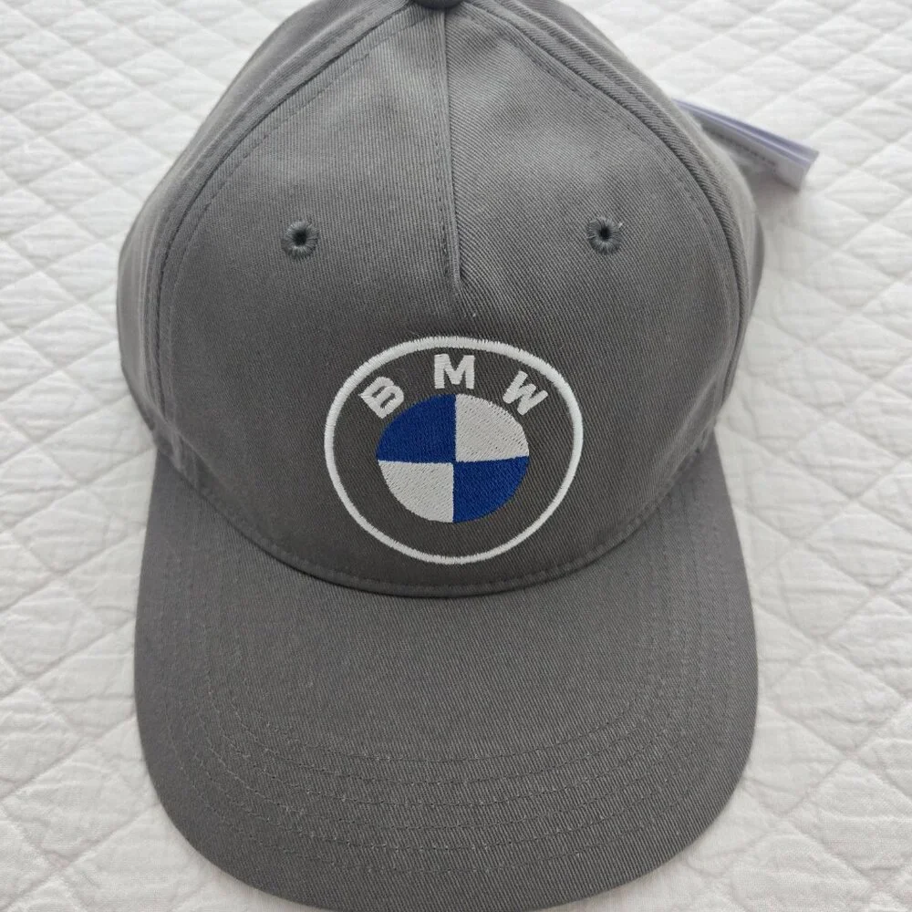 BMW Charcoal Cap with Iconic Logo - Picture 2 of 6